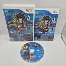 Yu-Gi-Oh! 5D's Duel Transer Wii Case Manual Tested Working No Cards