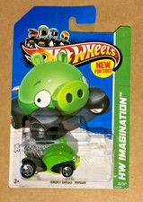 Hot Wheels Imagination Angry Birds Minion Pig Car New Sealed