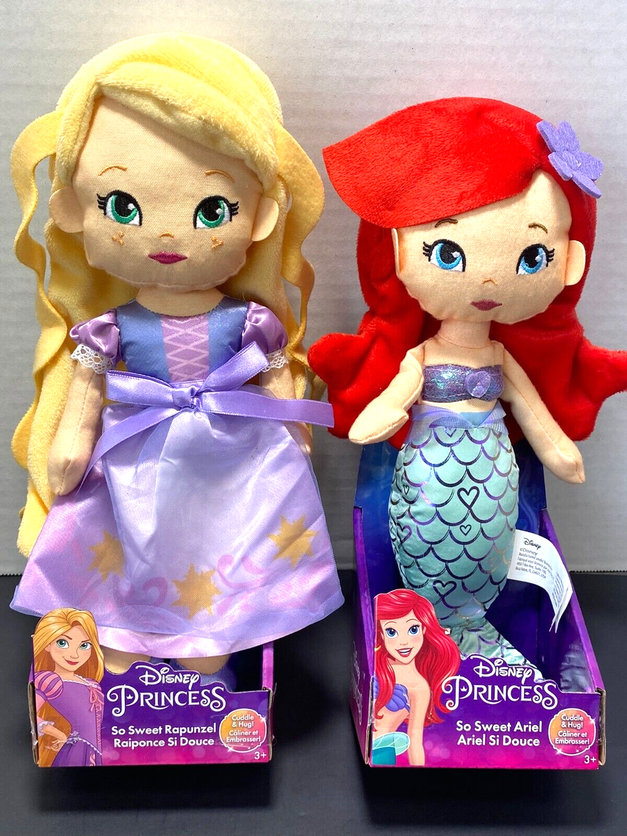 NEW Disney Princess So Sweet Princess Rapunzel Ariel