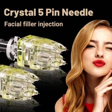 5-20pcs Korea 5 Pin Crystal Multi-Tips Replacement For Beauty Facial Skin Care