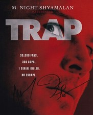 M NIGHT SHYAMALAN signed autograph 20x25cm TRAP in person autograph COA HARTNET
