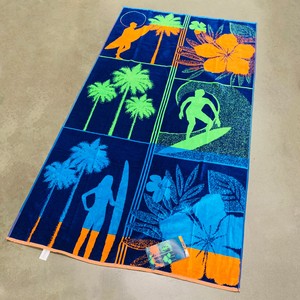 Surf-Palm-Trees-Tropical-Floral-Ocean-Beach-Towel-40-034-x-72-034-by-Resort-Living