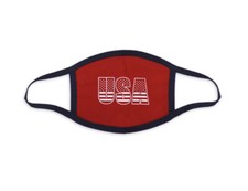 Red USA Patriotic Mask