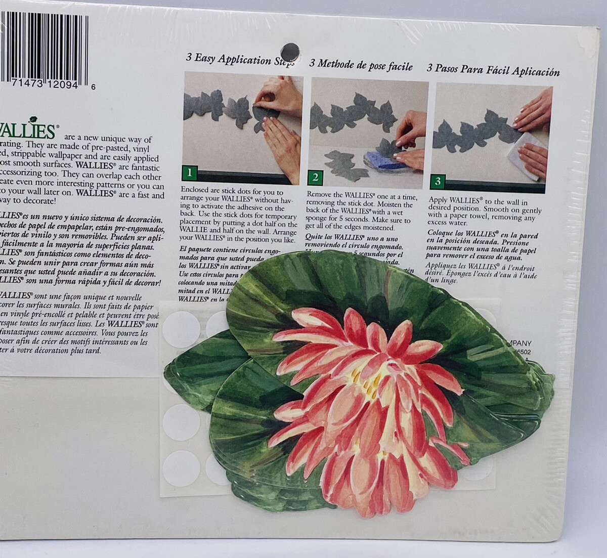  Wallies 25 Lily Pad Wallpaper Cutouts #12094 New Walls Borders Furniture 