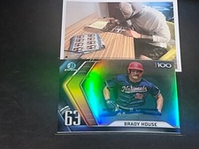 Brady House Nationals Auto Signed 2022 Bowman Top 100