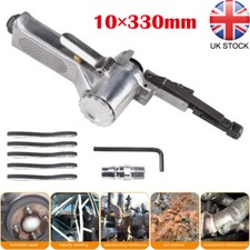Air Belt Sander 10mm 330mm Sanding Assorted Vehicle Pneumatic Handheld Buffing