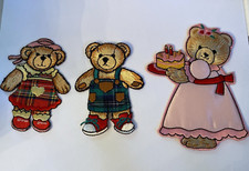 teddy bear patches choice boy girl birthday Iron on