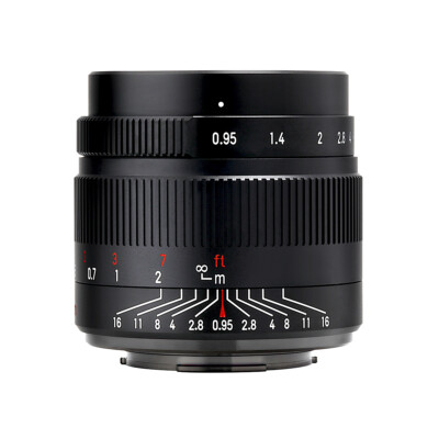 7Artisans 35mm F0.95 for Sony E mount camera (Sony α, APS-C) =Black=