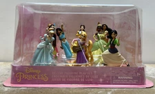 Disney Store PRINCESS DELUXE FIGURES PLAY SET 9 PCS NEW