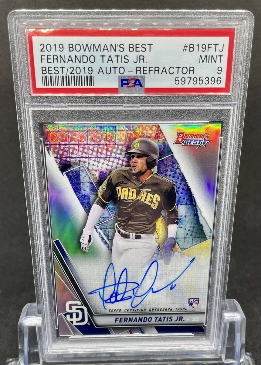 Fernando Tatis Jr 2019 Bowman