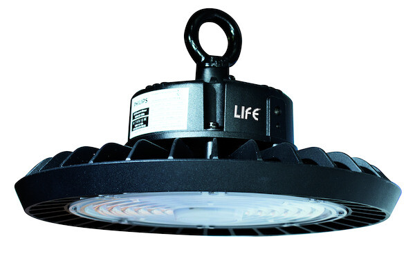 Campana LED UFO 150W IP65 LIFE HU2 - Alta Efficienza per Magazzino - 1