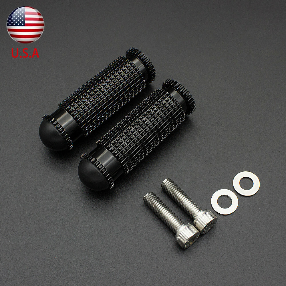 M8 Racing CNC RearSet Footrests Footpegs Foot Pegs Universal Motorcycle Aluminum
