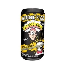 Warheads Atomic Fizz Extreme Sour Hard Candy 1.48 Oz Can Ages 4+ Assort. Flavors