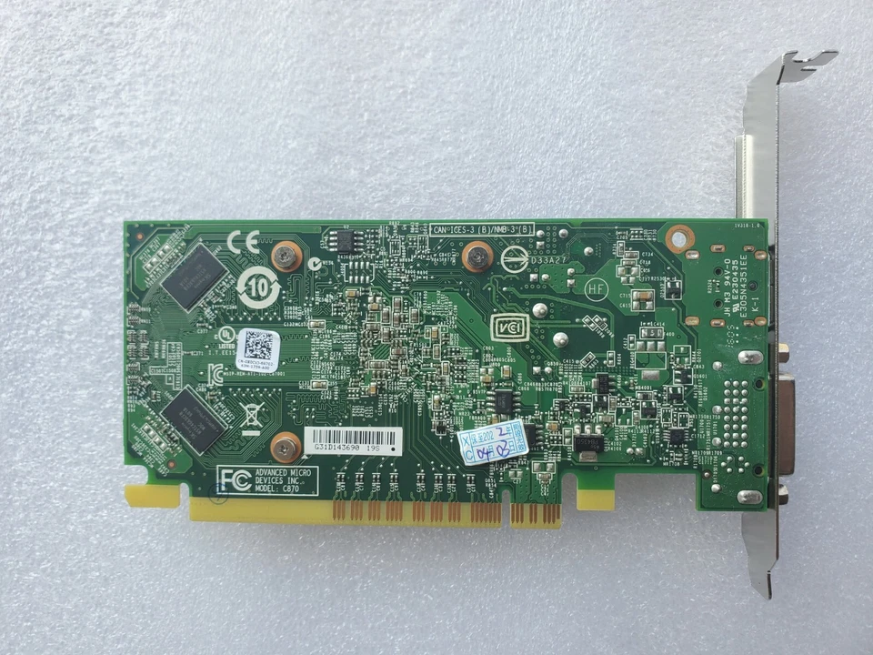 DELL AMD Radeon R5 340X 2GB GDDR3 PCIe DVI DP Graphics Card Y7XRF X0CVJ KG8WY - Image 3 of 4