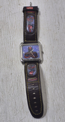 2006 Amazing Spiderman Marvel Comics Wrist Watch Clicks Picture Super Hero