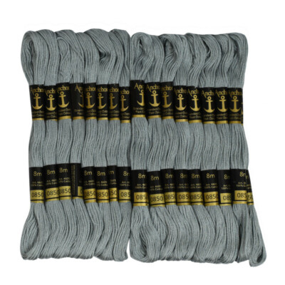 Anchor Threads Cotton Skeins Embroidery Cross Stitch Beautiful Crafting,25 Pcs