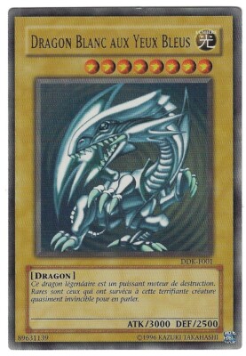YUGIOH - BLUE-EYED WHITE DRAGON - KAIBA STARTER DECK - DDK-F001