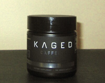 Kaged Muscle-DISCONTINUED Caffeine, Clean High-Quality Energy-100 veggie capsule