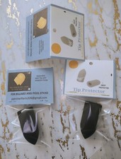 Slip-on Billiards Cue Tips Protector Pool Cue Stick Tips