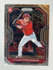 2021 Panini Prizm Tyler Stephenson RC Base Tier II #133 Rookie Cincinnati Reds