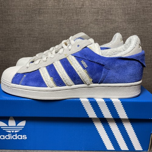 adidas Superstar WS2 Henry Ruggs Gold Blue Shoes GW0847 Men Size 7.5 / 8.5 Women | eBay