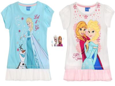 Disney Frozen Eiskönigin Mädchen T Shirt Anna Elsa Olaf  104 116 128 140 NEUHEIT