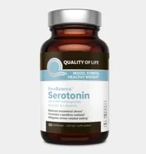 Quality of Life Labs, Serotonin, PureBalance, 60 capsules