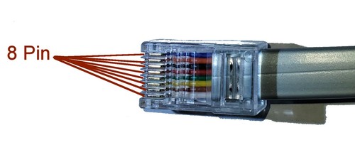 FTM-300DR Control Head Extension Cable 20 ' & Microphone Extension  15' Gray - Afbeelding 2 van 3