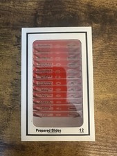 Microscope Slides of Insects 12pc Plastic Prepared SEALED BOX