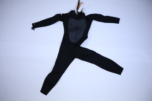 Quicksilver Prologue 4/3 Back Zip Wetsuit Swim Ocean Surf Suit Black Boys Sz 8 - Picture 3 of 12