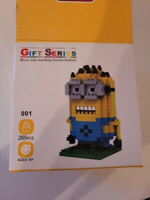 Minions Baustein Micro Bricks Mini Blocks OVP 