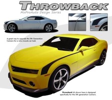 Throwback Vintage Hockey Stick Side Vinyl Graphic Decal Stripe 2010-2013 Camaro