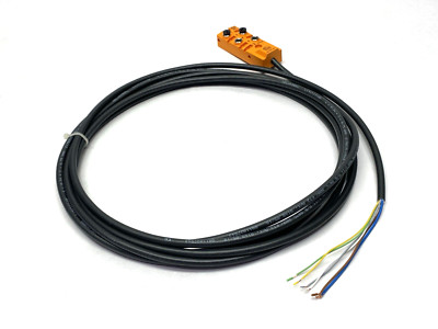 ifm EBC048 Wiring Block M8 4-Port 5m ZD04F035MSS005H10