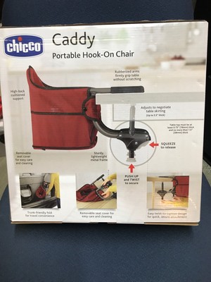 portable hook on chair