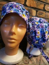 PANSIES Handmade SURGICAL SCRUB CAPS