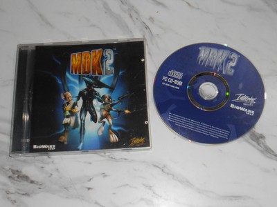 MDK2 - MURDER DEATH KILL 2 - 2001 Vintage PC CD ROM SHOOTER SPIEL (e)