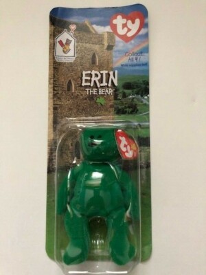 RARE TY McDonalds Teenie Beanie Baby Mini Erin the Bear 1997
