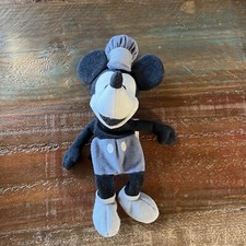 Mickey Mouse Steamboat Willie Millennium Plush Bean Bag Disney World 9  
