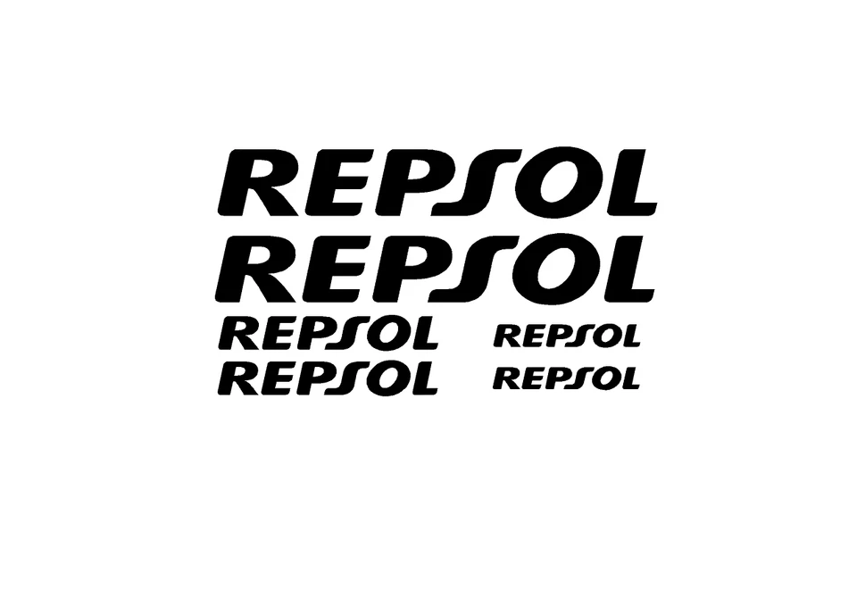 adesivi Moto - 6 adesivi Repsol Stickers Repsol