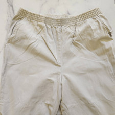 Vintage 90s Chic womens pull on cream pants size 14