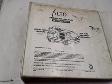 ALTO ATS46/53 Sweeper Operators Manual