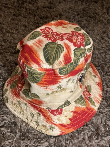 tommy hilfiger bucket hat red