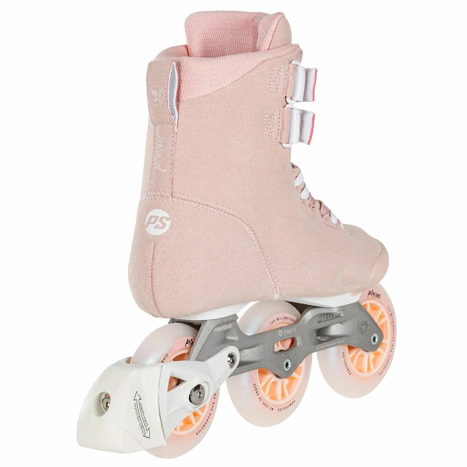 Powerslide Pheme 100 Damen-Inline-Skates Rollers en Ligne Rose 100mm/83A - Photo 2/3