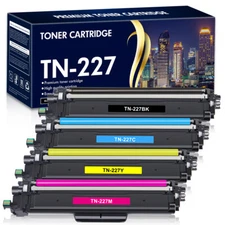 4Pack TN227 TN223 Toner Compatible with Brother MFC-L3770CDW HL-L3290CDW Printer