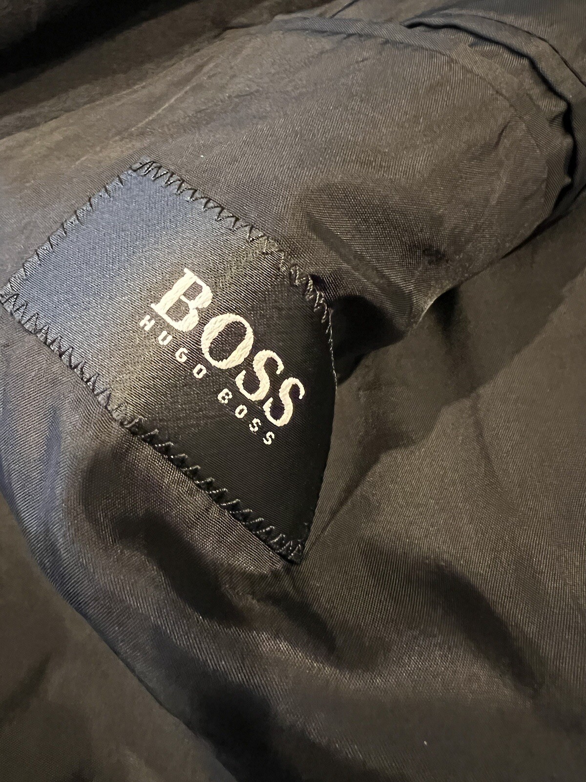 Hugo Boss Angelico Loro Piana Mens Black Cashmere 3 Button Blazer Jacket 44R thumbnail 13