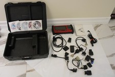 Snap-on Solus Eesc310a Automotive Scanner Tool W Adapters Case Cd Charger Snap-on Solus Eesc310a Automotive Scanner Tool W Adapters Case Cd Charger