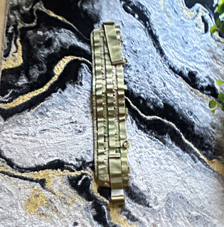 British Tactical Wedding belt with metal cobra clip Small