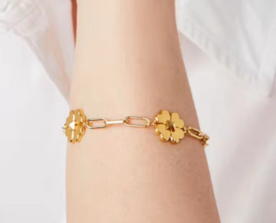 Brazalete Kate Spade New York Everyday Spade Pace Slider Chapado en Oro Nuevo con Etiquetas Foto 3 de 3