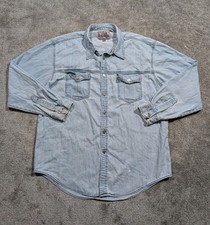 VTG Y2K Levi s Silver Tab Shirt Button Up Men s Size XL