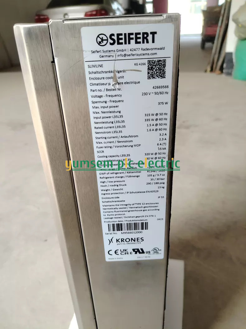 SEIFERT (Germany) Cabinet Air Conditioner, Model KG 4266 #ZS US FREE TAX
